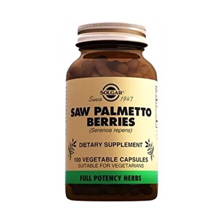 Solgar Saw Palmetto Berries 100 Kapsül