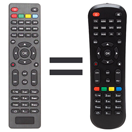 Magbox Forte - Rowell RVL-9500 - Microstar HD Uydu Kumanda