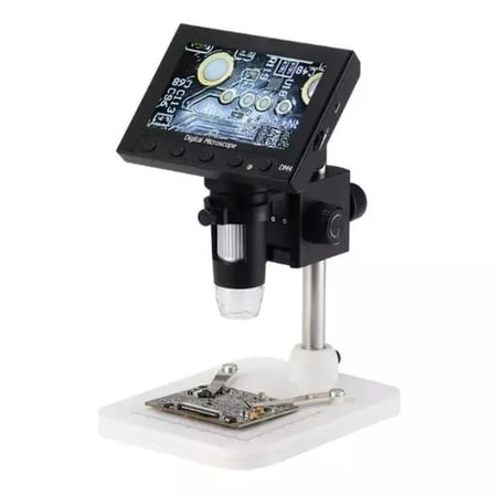 Elektronik İnceleme Laboratuvar Aleti Bilimsel Araç 1000X USB Dijital Mikroskop Dm4-s 2.0MP