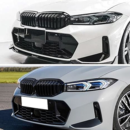 Bmw 3 serisi G20 Lci ön panjur böbrek 2023+ Sonrası Uyumlu