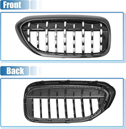 Bmw 5 serisi G30 Diamond ön panjur böbrek 2017-2020 Arası Uyumlu