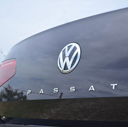 Vw Passat B8 Bagaj Yazısı Krom Paslanmaz 2015-2019 Arası Uyumlu
