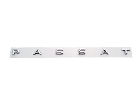 Vw Passat B8 Bagaj Yazısı Krom Paslanmaz 2015-2019 Arası Uyumlu
