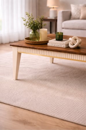 | Maya Gold Detaylı Modern Orta Sehpa Ahşap Salon Sehpası
