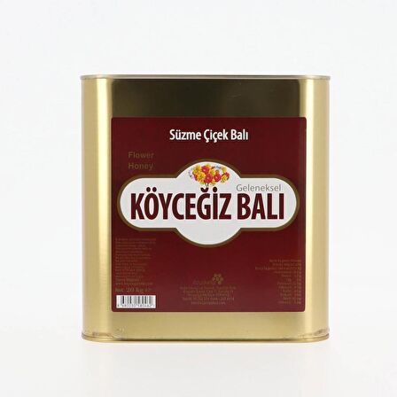 Köyceğiz Balı Çiçek Balı 10 Kg Teneke