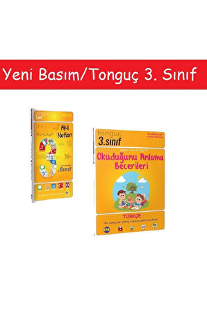 Tonguç 3. Sınıf Akıl Notları & 3. Sınıf Türkçe Okuduğunu Anlama Becerileri Yeni Nesil 3. Sınıf