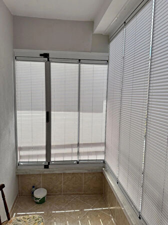 Cam Balkon Ofis Ev Balkon Camı Için Çok Şık Plise Perde