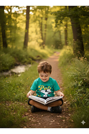 Erkek Çocuk Şortlu Takım, Snopy