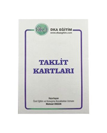 Taklit Oyun Kartları (DKA)