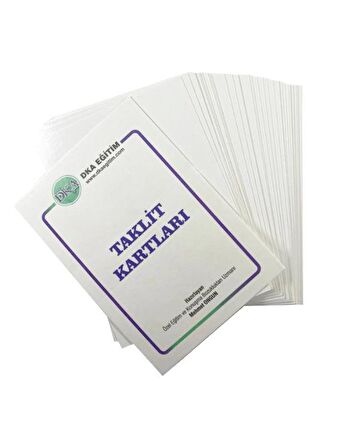 Taklit Oyun Kartları (DKA)