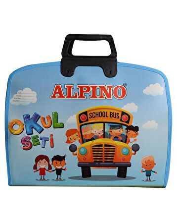 Alpino Çantalı Mini Kırtasiye Seti