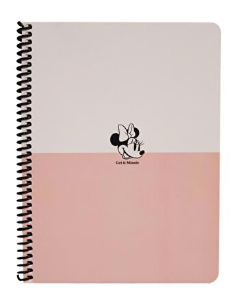 Keskin Color Disney Get it Minnie Çizgili Defter 16,5x22,5 80 Yaprak 