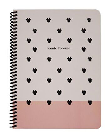Keskin Color Disney İconic Forever Çizgili Defter 16,5x22,5 80 Yaprak 