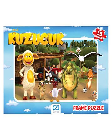 Ca Games 5168 Kuzucuk 3+ Yaş Büyük Boy Puzzle 35 Parça