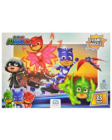 Ca Games Pjmasks 5192 3+ Yaş Büyük Boy Puzzle 35 Parça