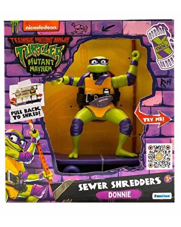 TMNT Mutant Mayhem Aksiyon Figür Donnıe 71055