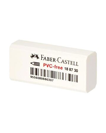 Faber Castell PVC Free Küçük Beyaz Silgi 6 lı 188730