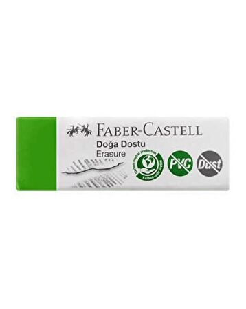 Faber Castell Doğa Dostu Büyük Silgi Dust Free PVC Free 3 lü 187254