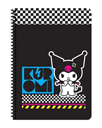 Keskin Color Kuromi A4 80 Yaprak Karton Kapak Defter 2 li Set 2