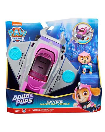 Paw Patrol Aqua Temalı Araçlar Skyes Manta Ray Vehicle 20139011