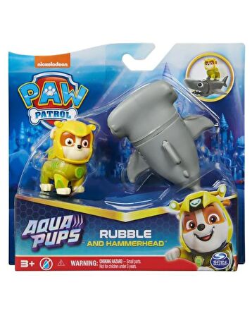 Paw Patrol Aqua Pups Rubble ve Hammerhead 20139323 