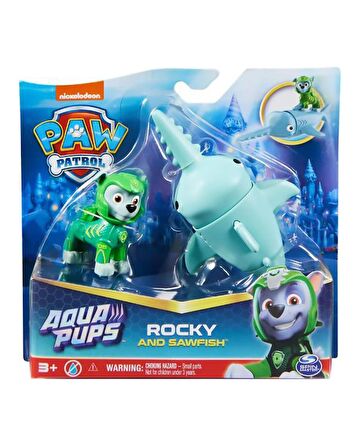 Paw Patrol Aqua Pups Rocky ve Sawfish 20139322