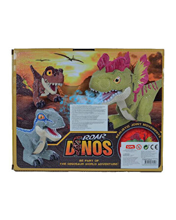 Ctoy Roar Dinos Raptor Yeşil QX025