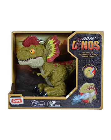 Ctoy Roar Dinos Dilophosaurus Açık Yeşil QX026