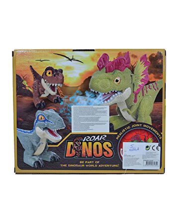 Ctoy Roar Dinos Dilophosaurus Açık Yeşil QX026