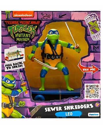 TMNT Mutant Mayhem Aksiyon Figür Leo 71055