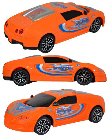 Ctoys Sports Car 27 Mhz Full Fonksiyon Uzaktan Kumandalı Bugatti Veyron Turuncu CE 04