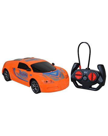 Ctoys Sports Car 27 Mhz Full Fonksiyon Uzaktan Kumandalı Bugatti Veyron Turuncu CE 04