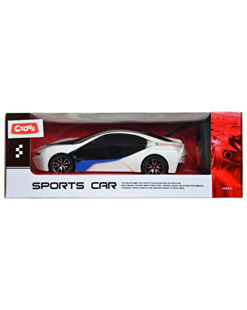 Ctoys Sports Car 27 Mhz Full Fonksiyon Uzaktan Kumandalı Bmw İ8 Beyaz CE 07