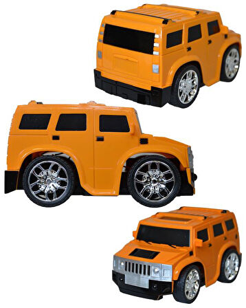 Ctoys Cartoon Mini Car 27 Mhz Full Fonksiyon Uzaktan Kumandalı Sarı Araba QX3688 94