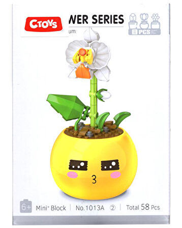 Ctoys Flower Serıes Mini Block Cymbidium