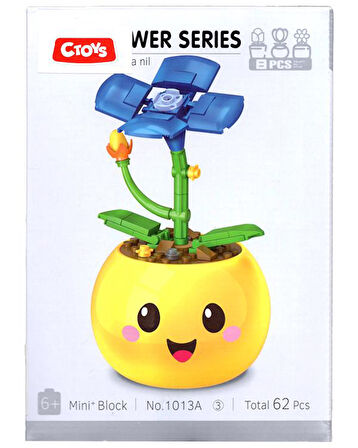 Ctoys Flower Serıes Mini Block Ipomoea Nil