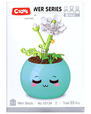 Ctoys Flower Serıes Mini Block Jasminum Sambac