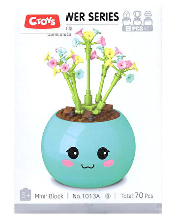 Ctoys Flower Serıes Mini Block Gypsophila Paniculata