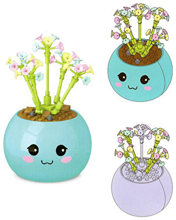 Ctoys Flower Serıes Mini Block Gypsophila Paniculata