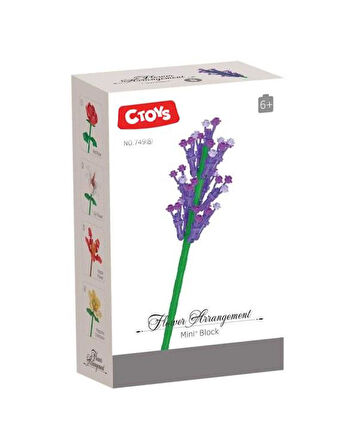 Ctoys Flower Arrangement Mini Lavander