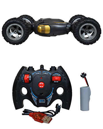 Ctoys Uzaktan Kumandalı 360 Derece Dönebilen Dublör Araba Gri QX038