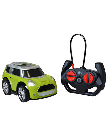 Ctoys Cartoon Mini Car 27 Mhz Full Fonksiyon Uzaktan Kumandalı Yeşil Araba QX3688 93