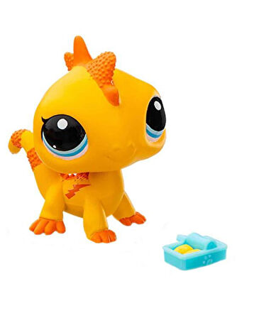 Littlest Pet Shop Minişler Tekli Paket S2 İguana 83