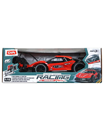 Ctoys Super Speed Racing Kumandalı Yarış Arabası Kırmızı 797 36