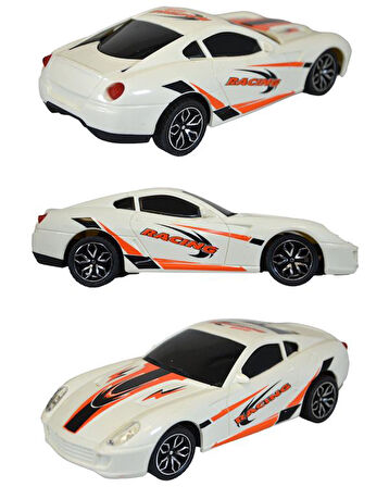 Ctoys Sports Car 27 Mhz Full Fonksiyon Uzaktan Kumandalı Chevrolet Corvette Beyaz CE 04