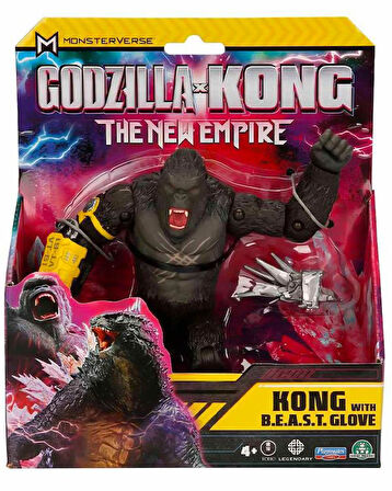 Godzilla X Kong Aksiyon Figürü 15 cm Kong With Beast Glove 35200