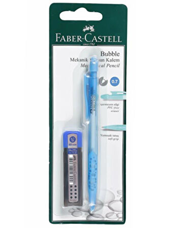 Faber Castell Bubble 07 Mekanik Kurşun Kalem Mavi 532710