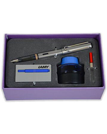 Lamy Al Star Dolma Kalem Seti M Uç Mor Kutu Grafit 26DS-M