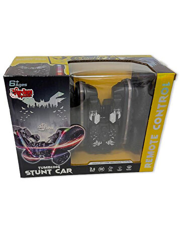 Vardem Uzaktan Kumandalı Full Fonksiyon 2.4GHz Şarjlı Buhar Atan Akrobat Araba Siyah H05