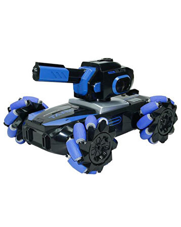 Vardem Uzaktan Kumandalı Full Fonksiyon 2.4GHz Şarjlı Su Atan Tornado Tank Mavi 666806